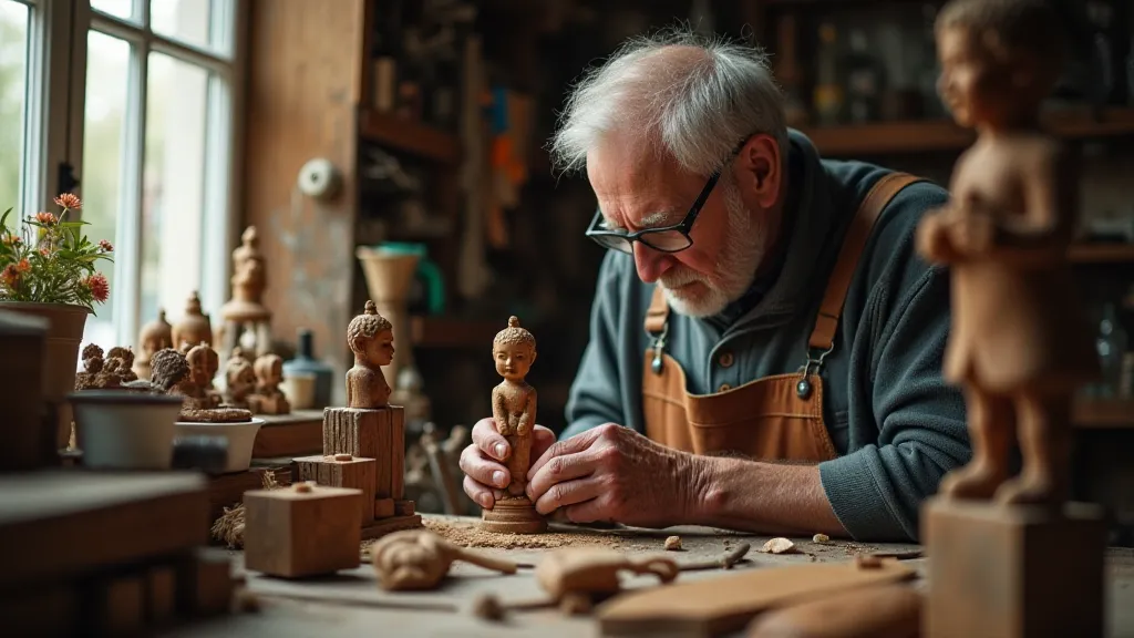 Wood carving restoration